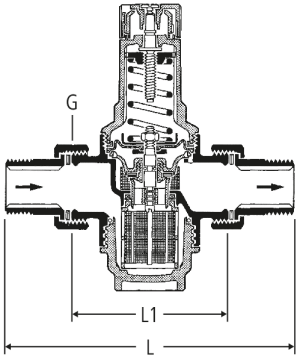Réducteur de pression Honeywell Braukmann