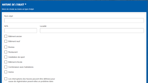 Dimensionnement spéciale