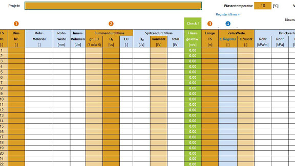 Druckverlsutberechnung