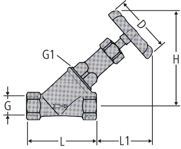 Robinet oblique JRG