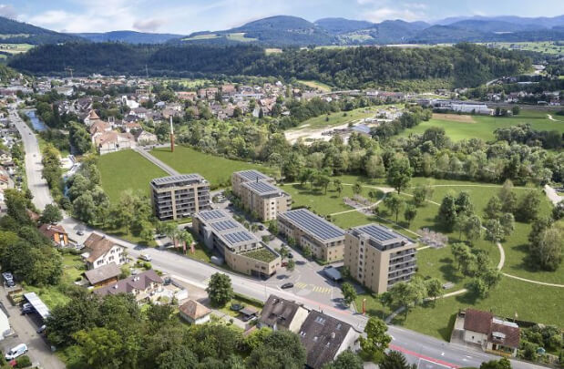 Neubau Überbauung Breitgartenstrasse Breitenbach