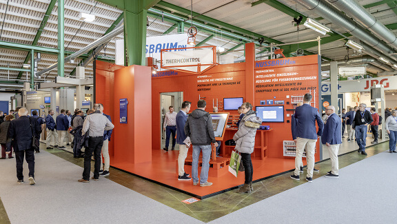 Nussbaum an der Swissbau15