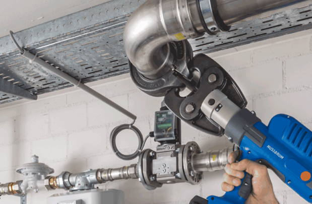 Optipress-Gaz verpressen