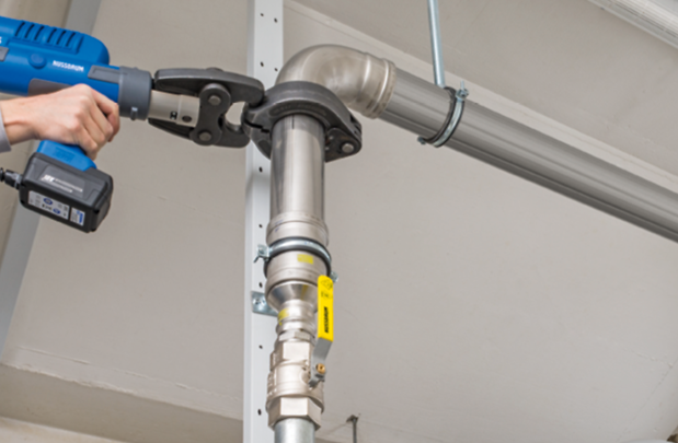 Optipress-Gaz verpressen