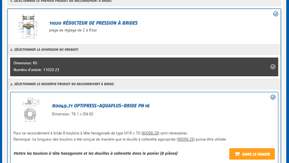 Schrauben für Flanschverbindungen FR