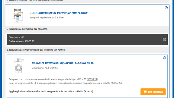 Schrauben für Flanschverbindungen IT